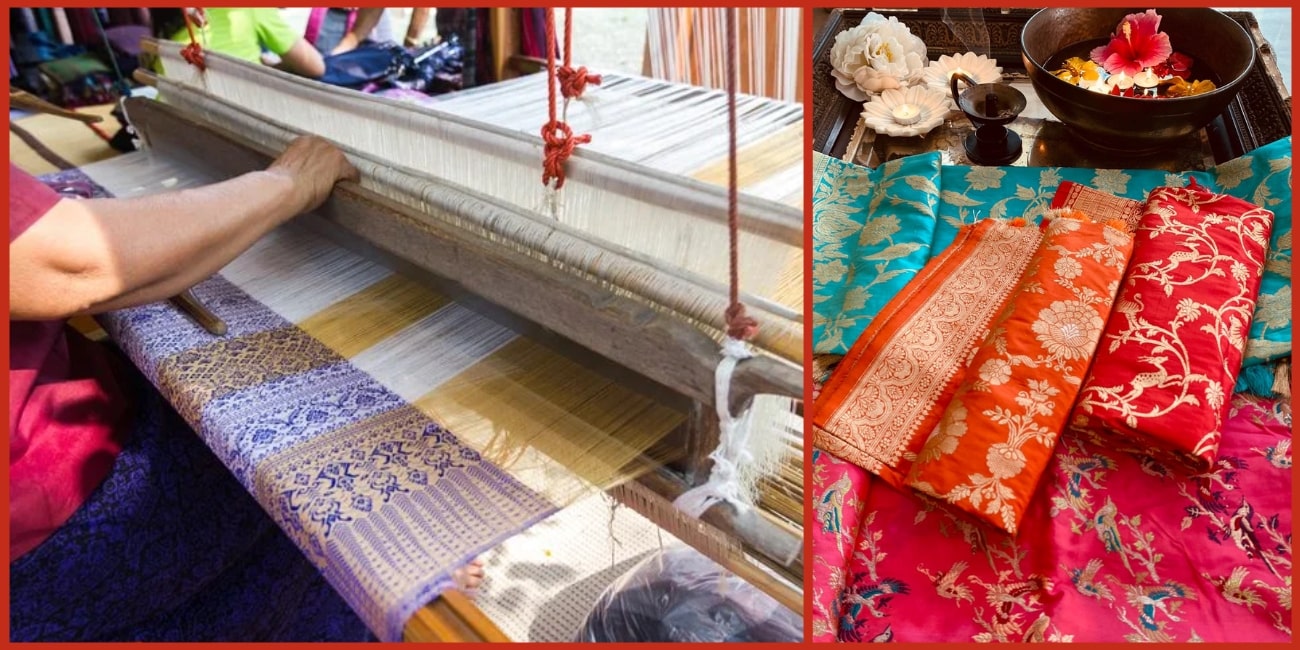 Banarasi Silk Sari Weaving
