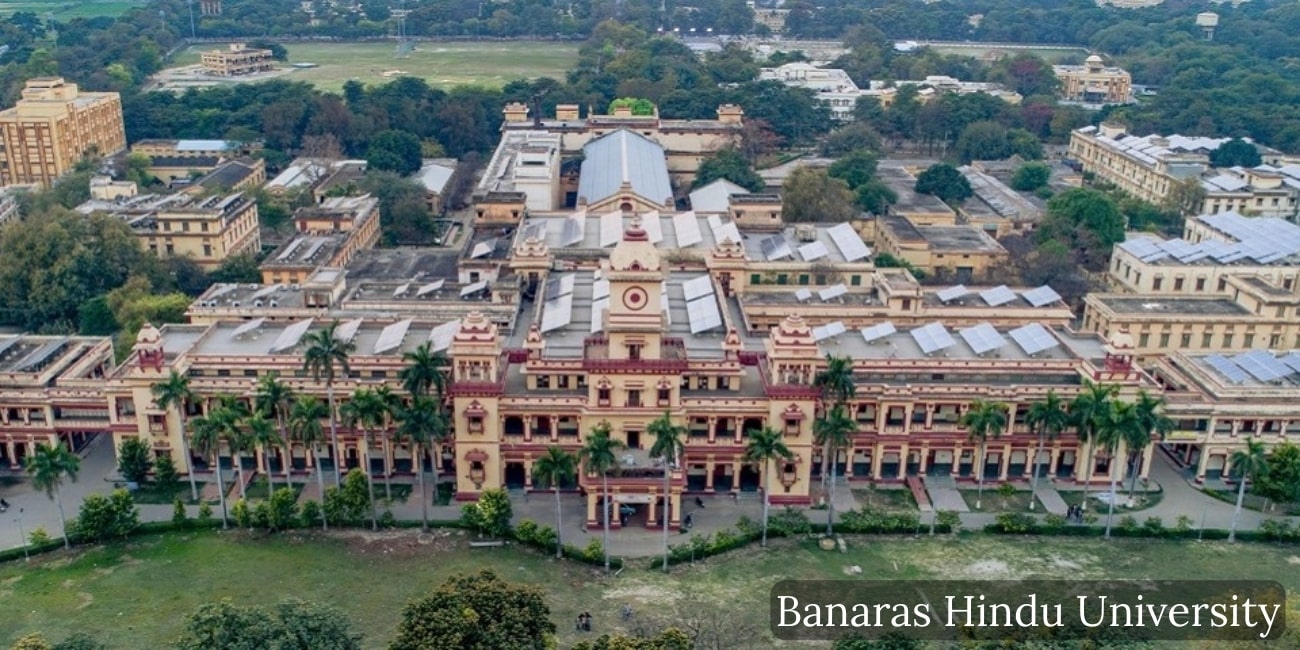 Front View of Banaras Hindu University
