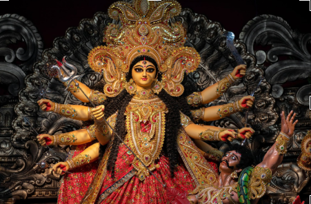  A divine image of Maa Durga 